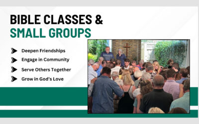 Bible Classes and Small Groups